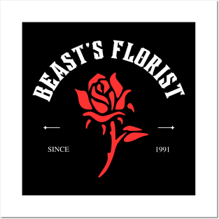 Beast's Florist Posters and Art